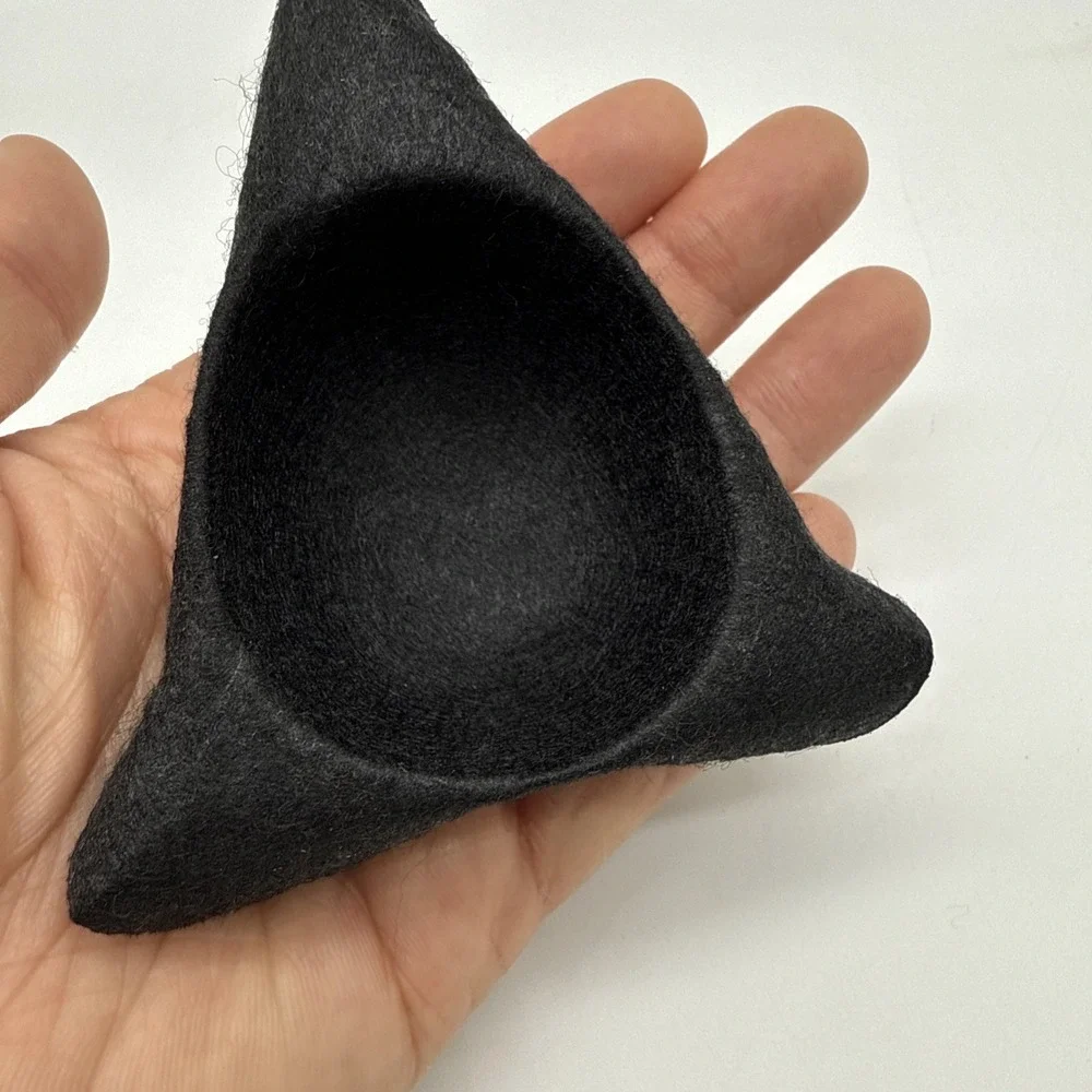 Byers Choice Colonial Black Hat Replacement Only Caroler Holiday Christmas